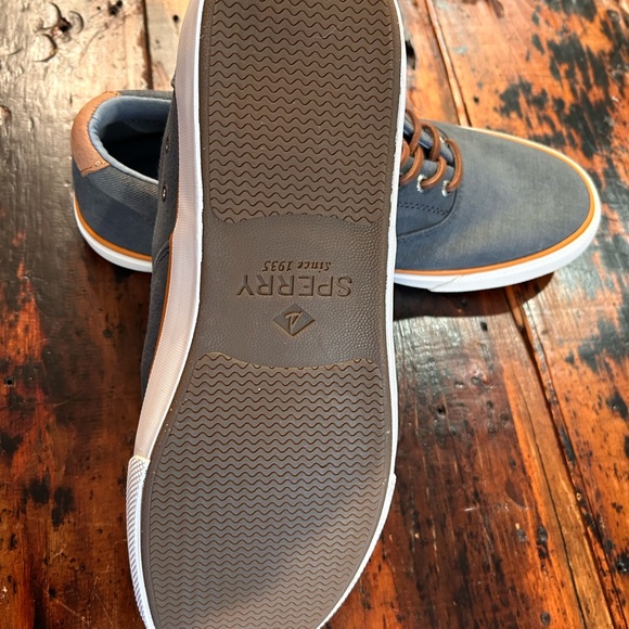 Sperry Striper Canvas Boat Shoe - Picture 4 of 4